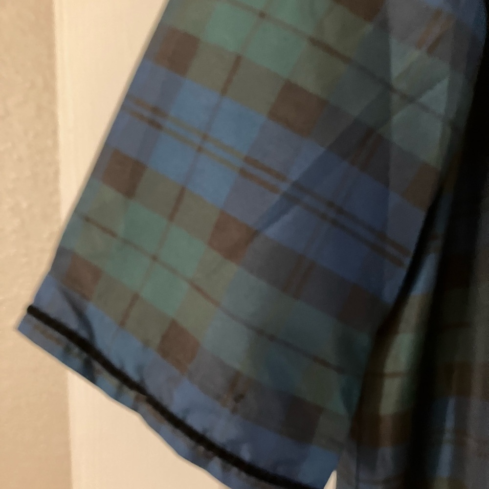 Tuckernuck Black, Blue & Green Plaid Maxi Dress - Picture 4 of 10